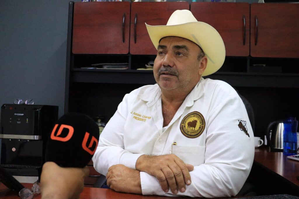 Antonio Lizárraga Rivera, presidente de la Asociación Ganadera de Mazatlán
