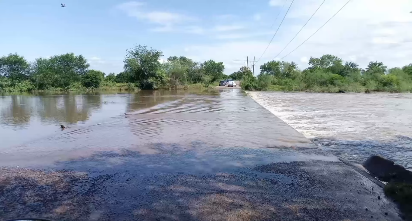Arroyo El Caimán en el municipio de Sinaloa.