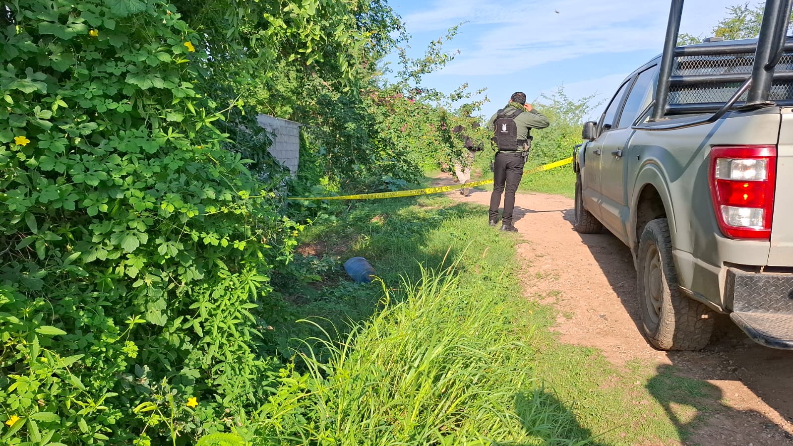 Asesinado a balazos localizan a un hombre en Bachigualato, Culiacán