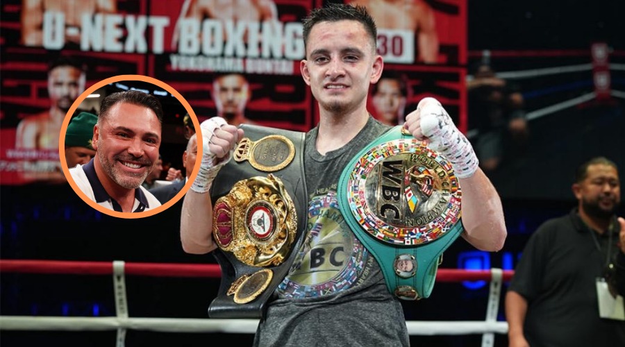 Óscar de la Hoya en “shock” por hazaña del sinaloense Sandoval