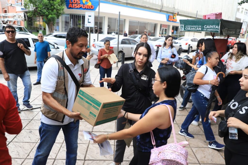 Brigada del Bienestar en Culiacán