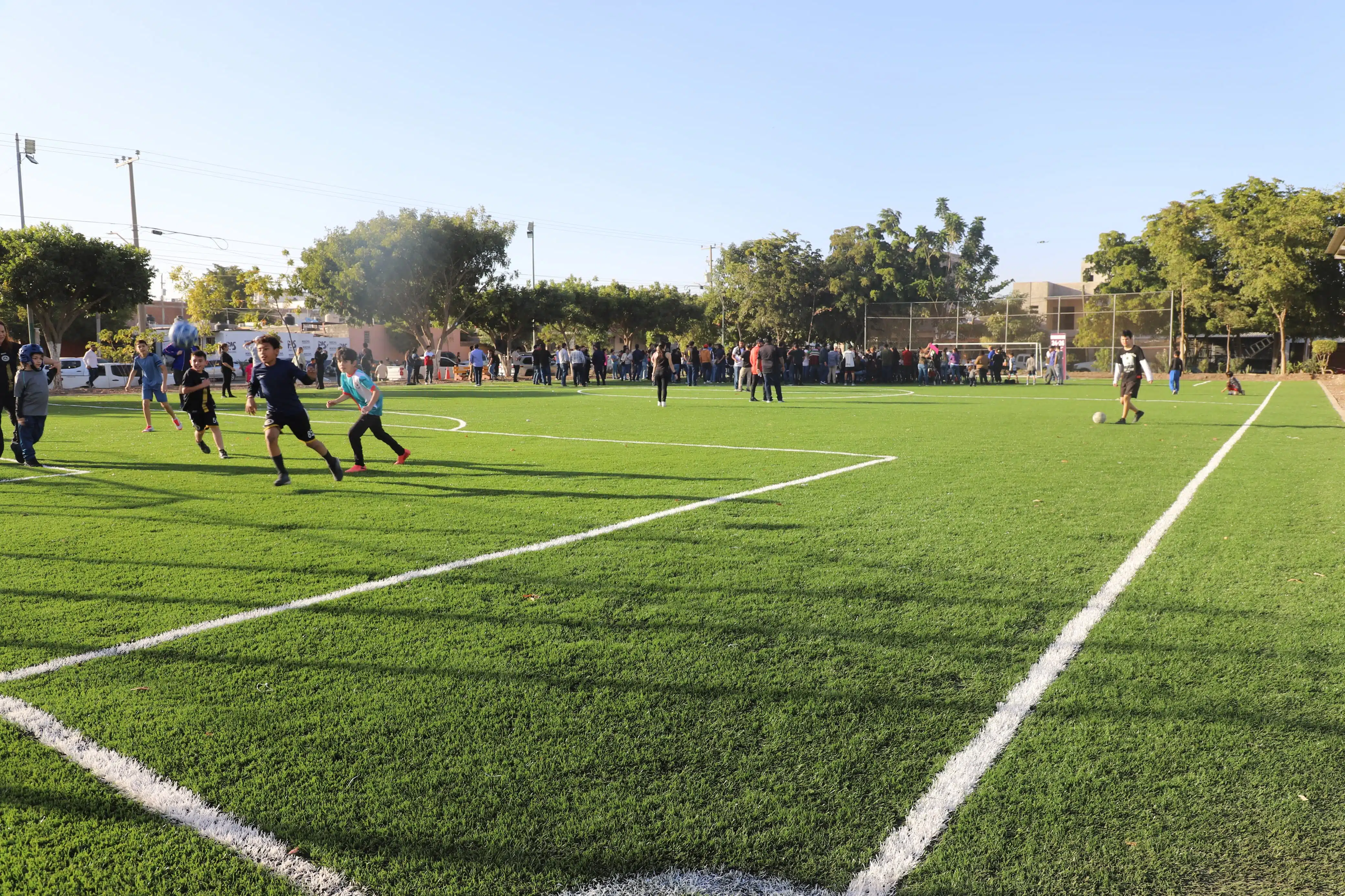 Tendrá canchas, zona de patinaje y andador