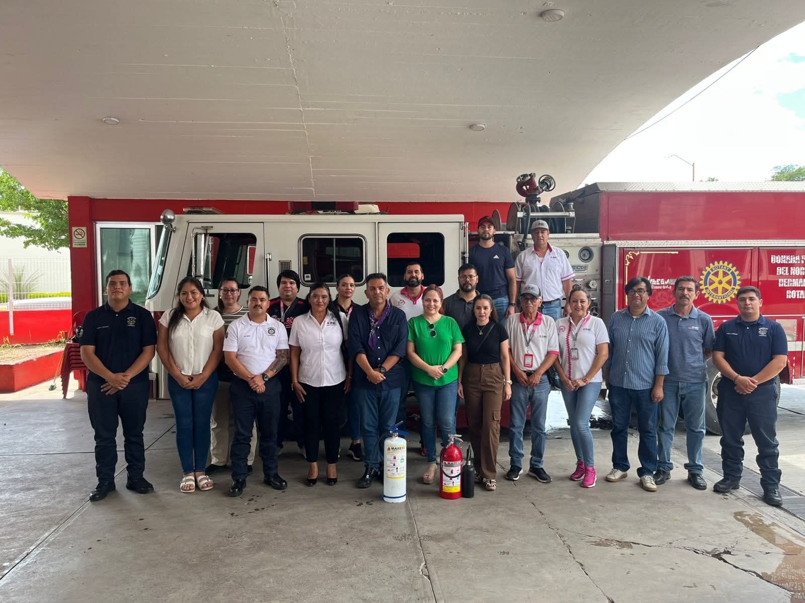 Curso de capacitación en primeros auxilios, evacuación y uso de extintores