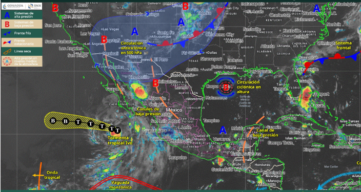 Mapa del clima en México