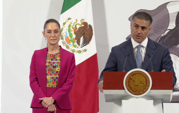 Omar García Harfuch y Claudia Sheinbaum