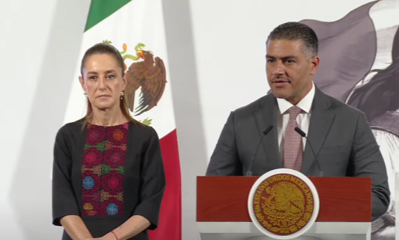 Omar García Harfuch y Claudia Sheinbaum