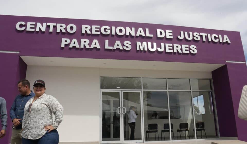 Fachada principal de los Centro Regional de Justicia para las mujeres