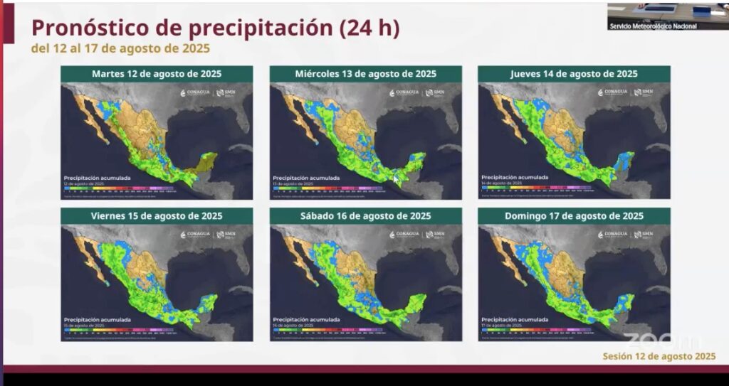 Pronóstico de lluvias