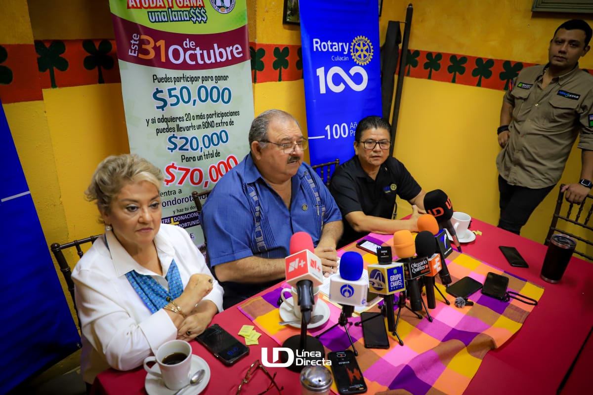 Club Rotario Culiacán dará becas a niños que perdieron a su mamá o papá por la violencia