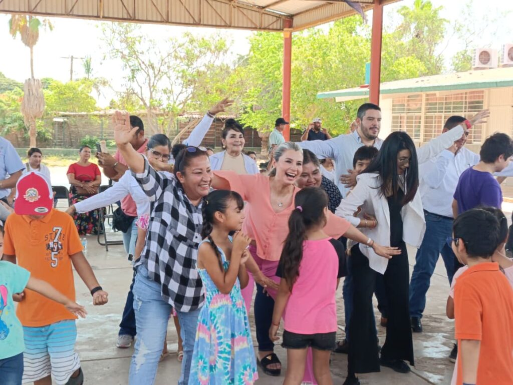Con juegos y actividades dan banderazo a programa educativo Ahome Vive en El Jitzámuri