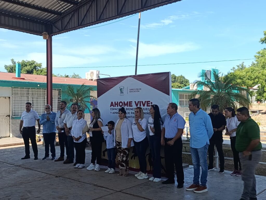 Con juegos y actividades dan banderazo a programa educativo Ahome Vive en El Jitzámuri