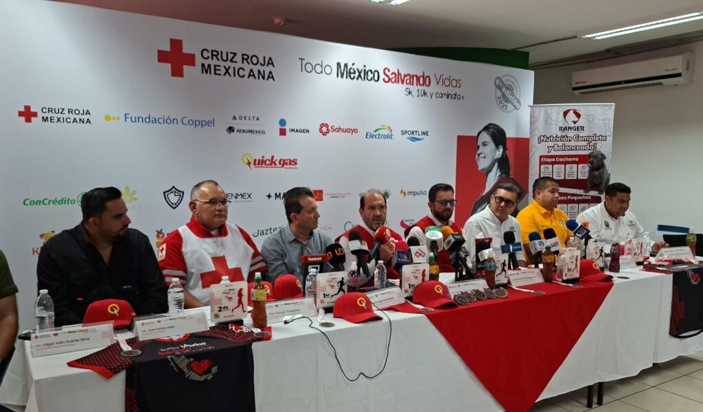 Cruz Roja Sinaloa invita a la carrera Todo México Salvando Vida