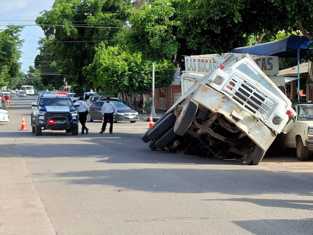Autoridades en el lugar de los hechos