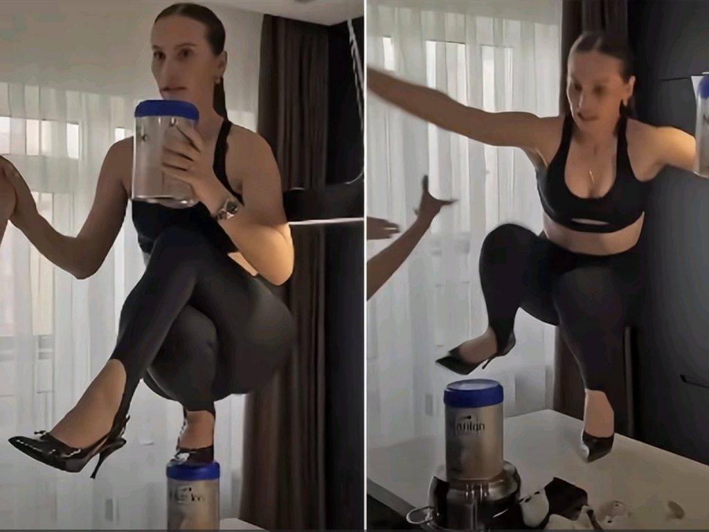 El video de TikTok que dejó a una influencer rusa con la espalda rota