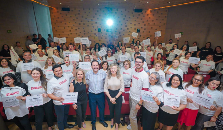 Emprendedores concluyen su participación en el programa Escala MX