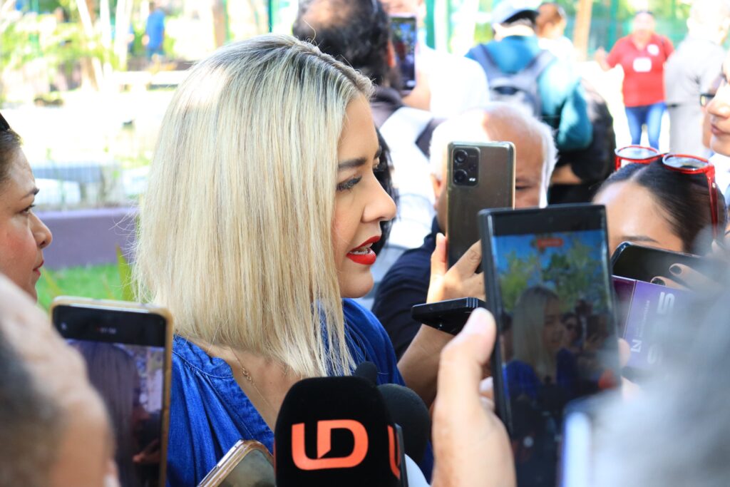 Estrella Palacios Domínguez, alcaldesa de Mazatlán.