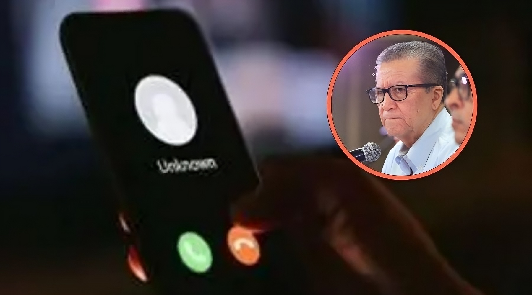 Llamada de número desconocido (fondo), Feliciano Castro (Circulo)