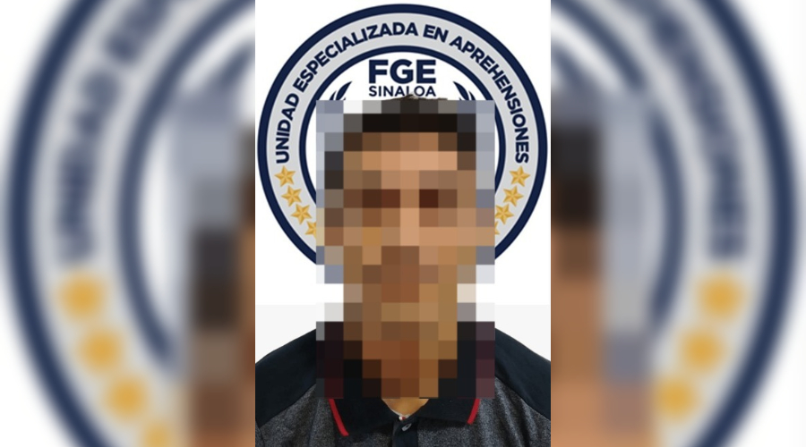 Gerardo, detenido por homicidio cometido con ventaja durante un robo en Mazatlán.