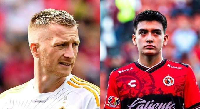Gilberto Mora y Marco Reus