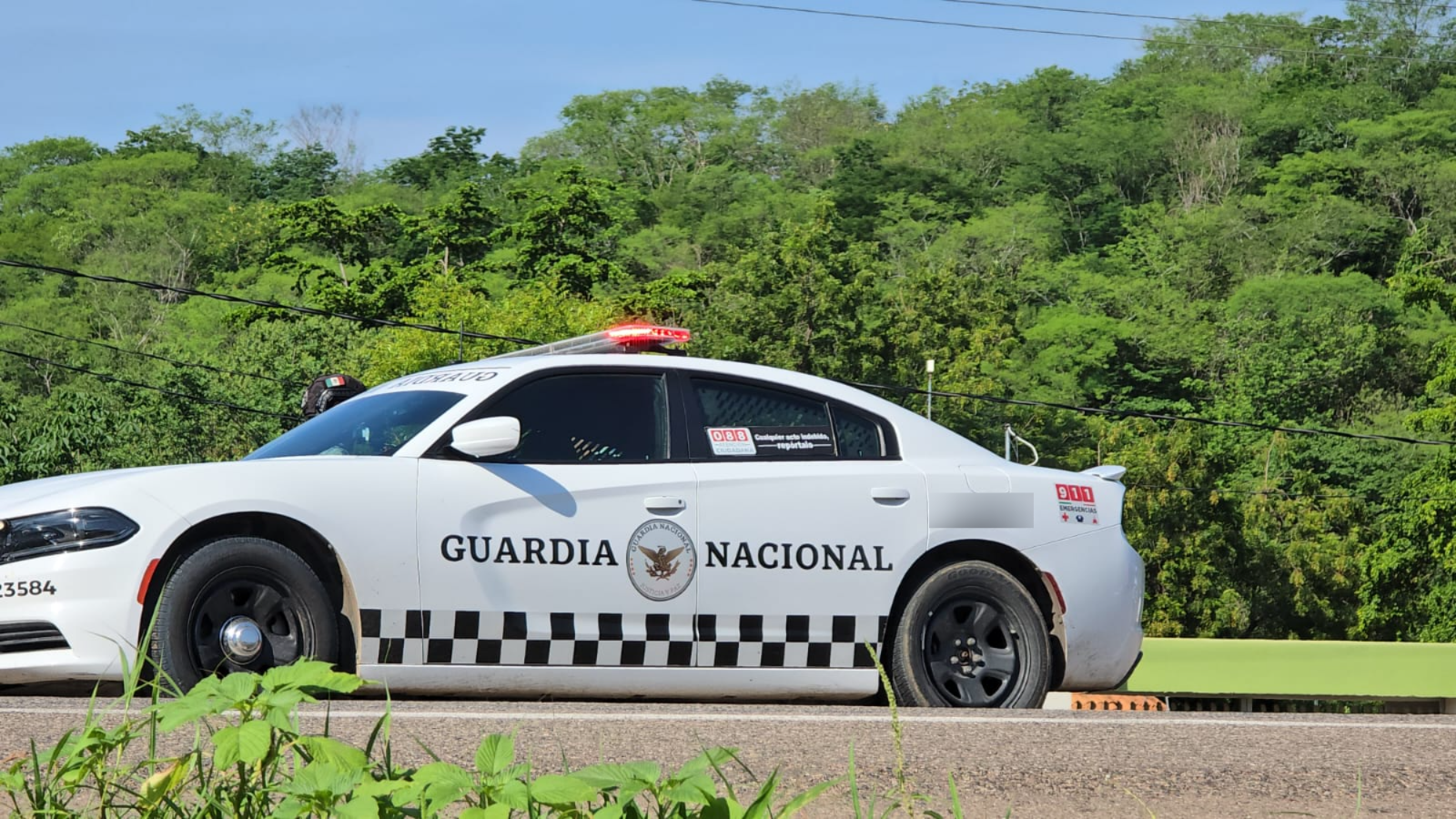 Guardia Nacional localiza vehículo abandonado en Mazatlán
