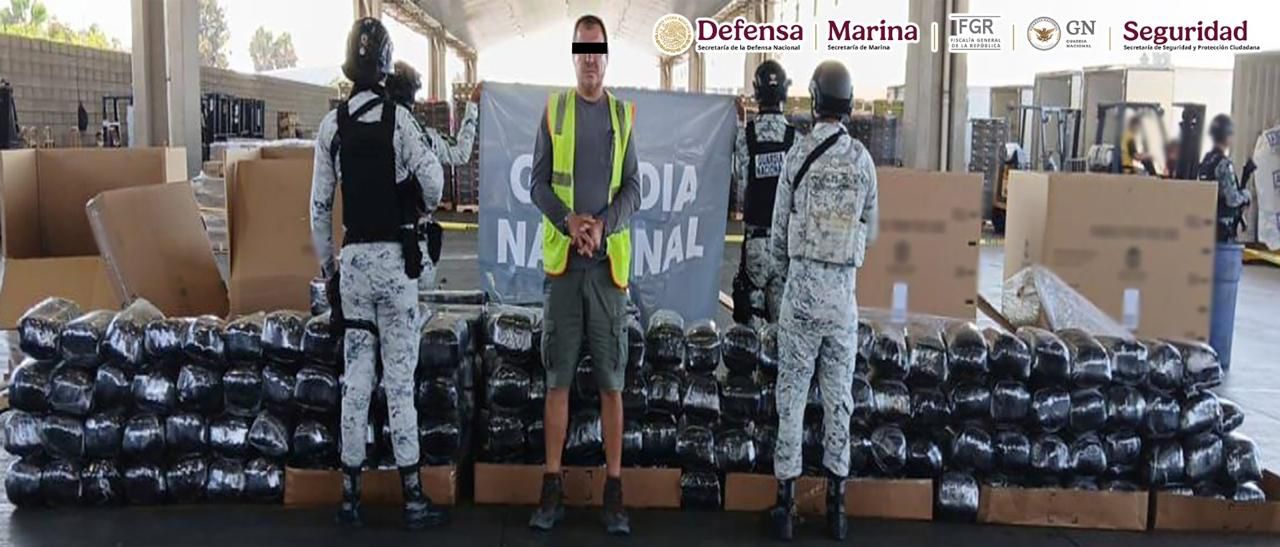 Decomisan 1.9 toneladas de metanfetamina y cocaína en Tijuana