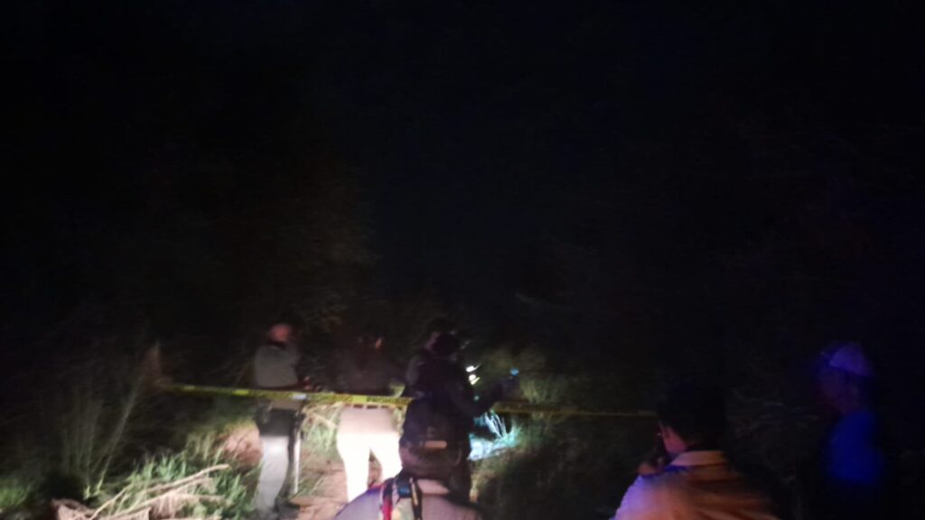 Asesinada y semienterrada fue localizada una persona