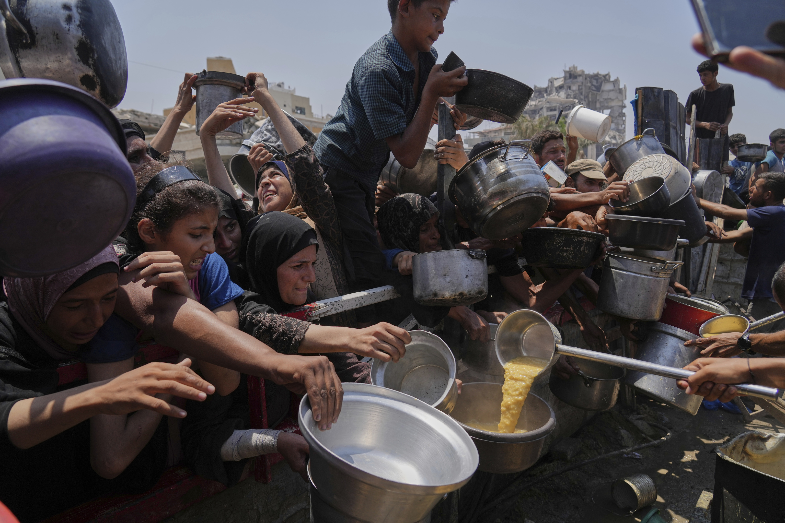 Hambruna en Gaza
