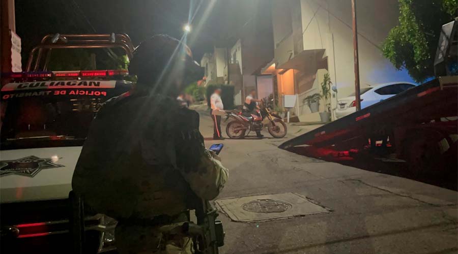 Elementos de seguridad atienden accidente en Culiacán