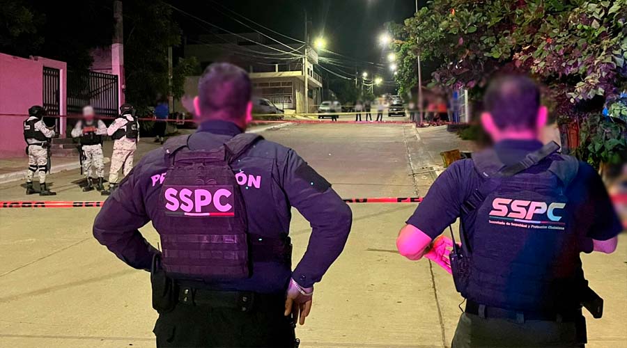 Elementos de la SSPC en Culiacán