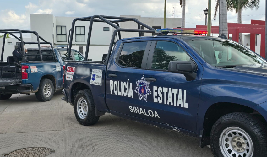 Policía Estatal resguardan perímetro de crimen