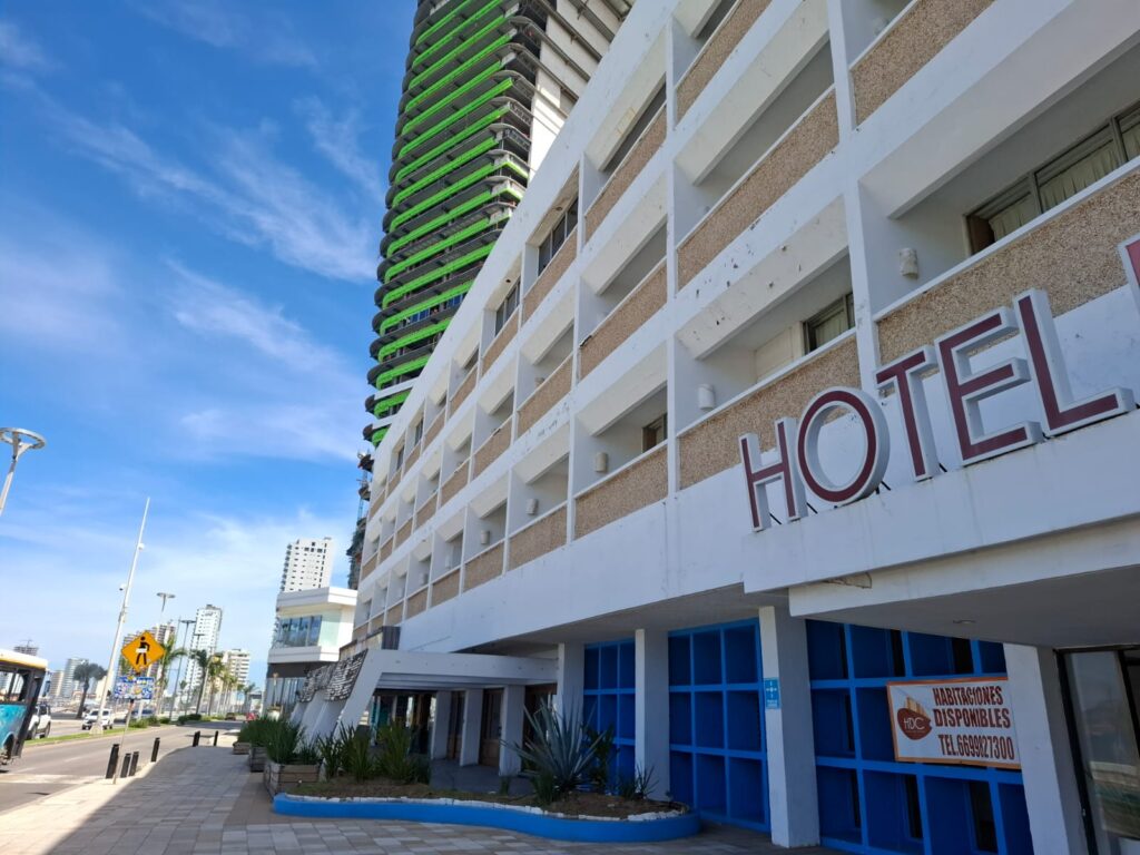 Área de hoteles en Mazatlán.