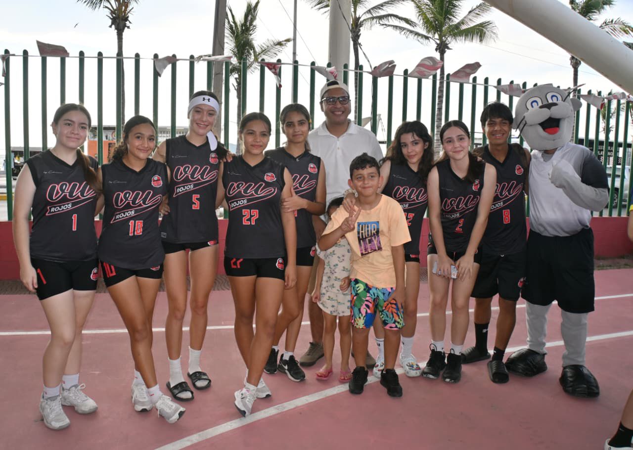 Una gran fiesta de “voleibol” genera espectáculo en Mazatlán