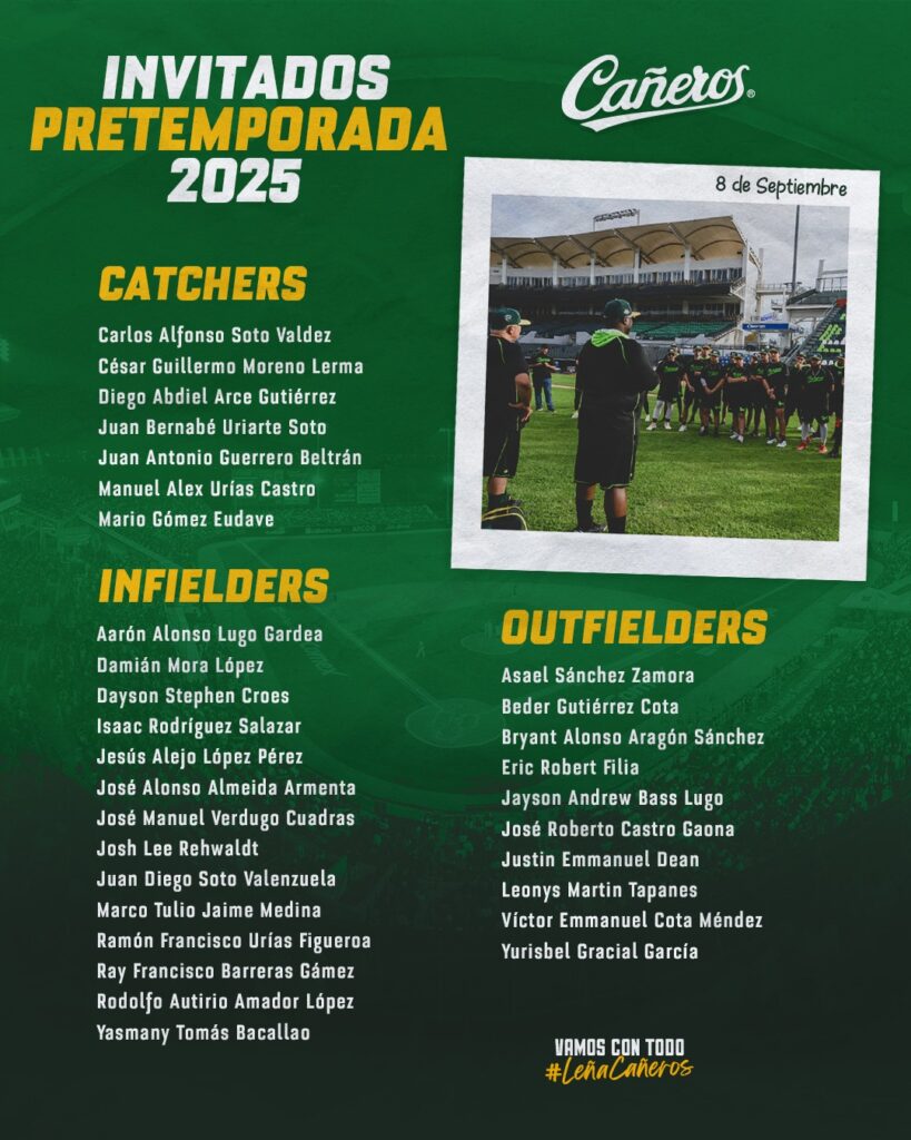 Invitados pretemporada 2025.