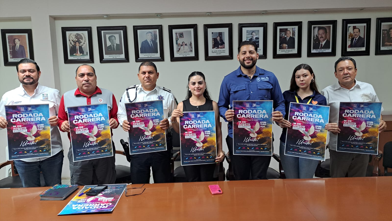 Invitan a rodada y carrera por la paz y contra adicciones en Guamúchil
