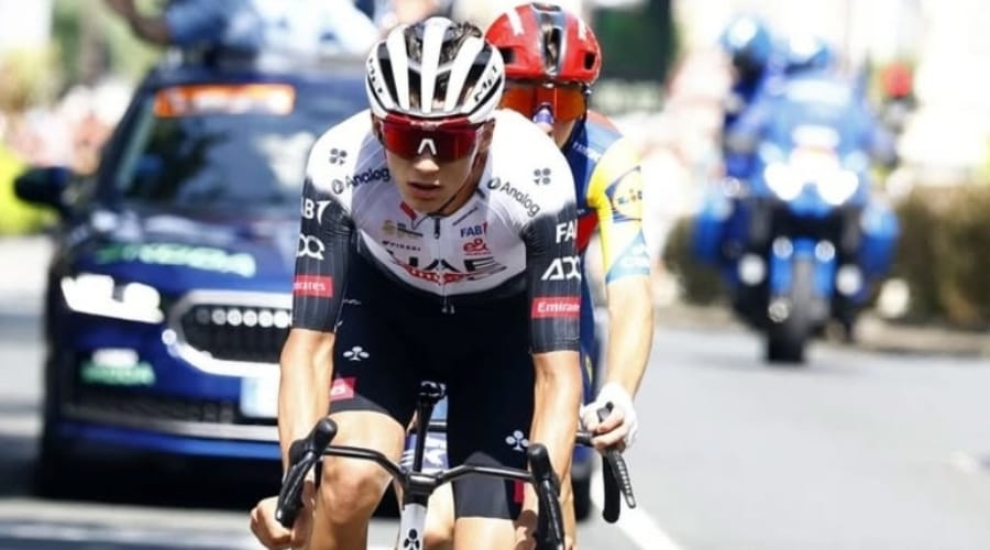 Isaac del Toro tiene exitosa etapa 3 y ya es tercero en la general de Vuelta a Burgos