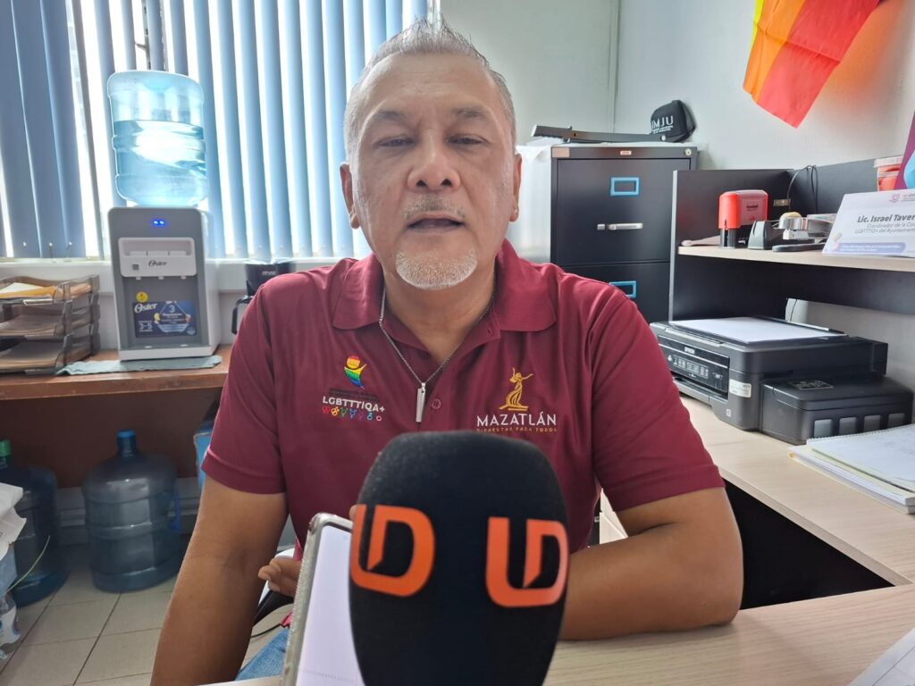 Israel Tavera Posada, titular de la Coordinación Municipal de Atención a la Comunidad LGBT.