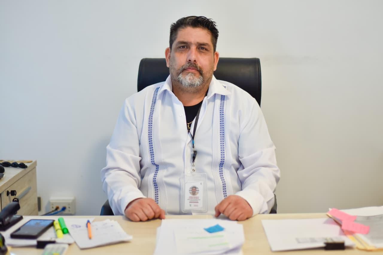 Jorge Cossio Pacheco, director de Inspección y Normatividad en Ahome.