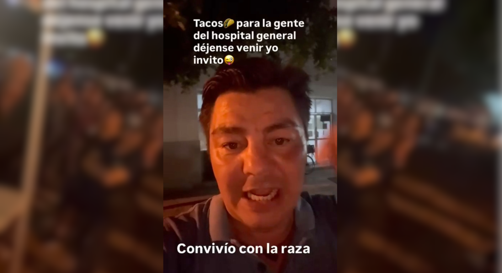 Jorge “Travieso” Arce comparte los tacos con familias en Los Mochis