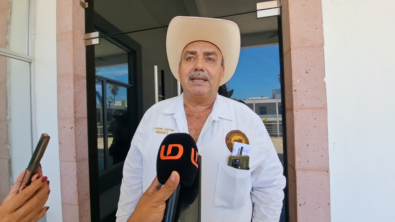 Presidente de la Asociación Ganadera Local de Mazatlán, José Antonio Lizárraga Rivera