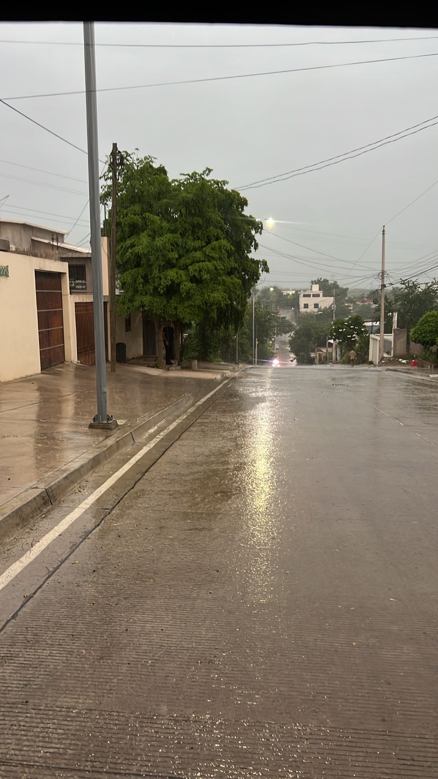 Tarde lluviosa en Culiacán.