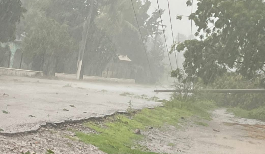 Lluvias deja afectaciones en el municipio de Sinaloa