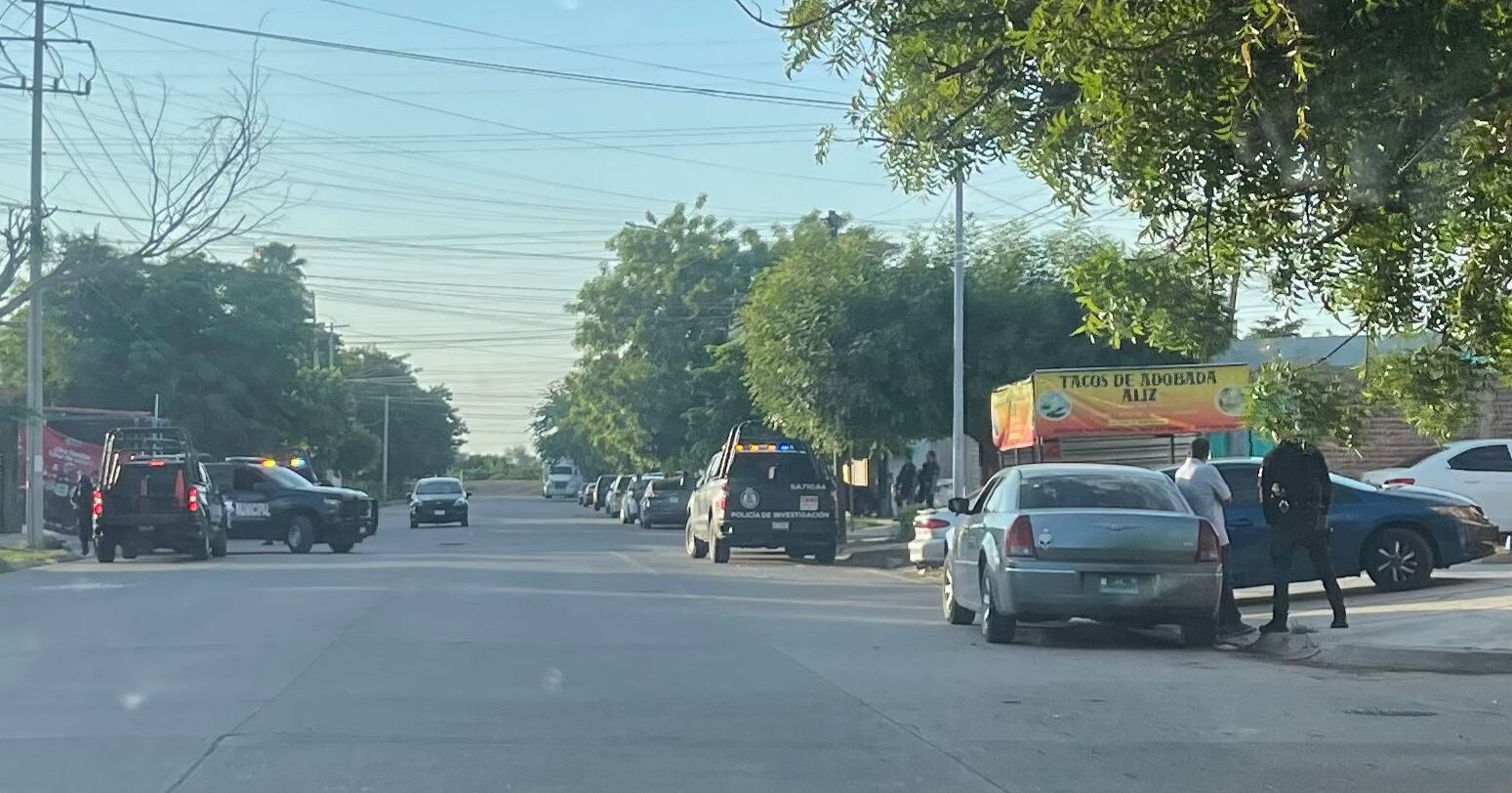 Este fue el punto donde agredieron con arma de fuego a un joven en Los Mochis
