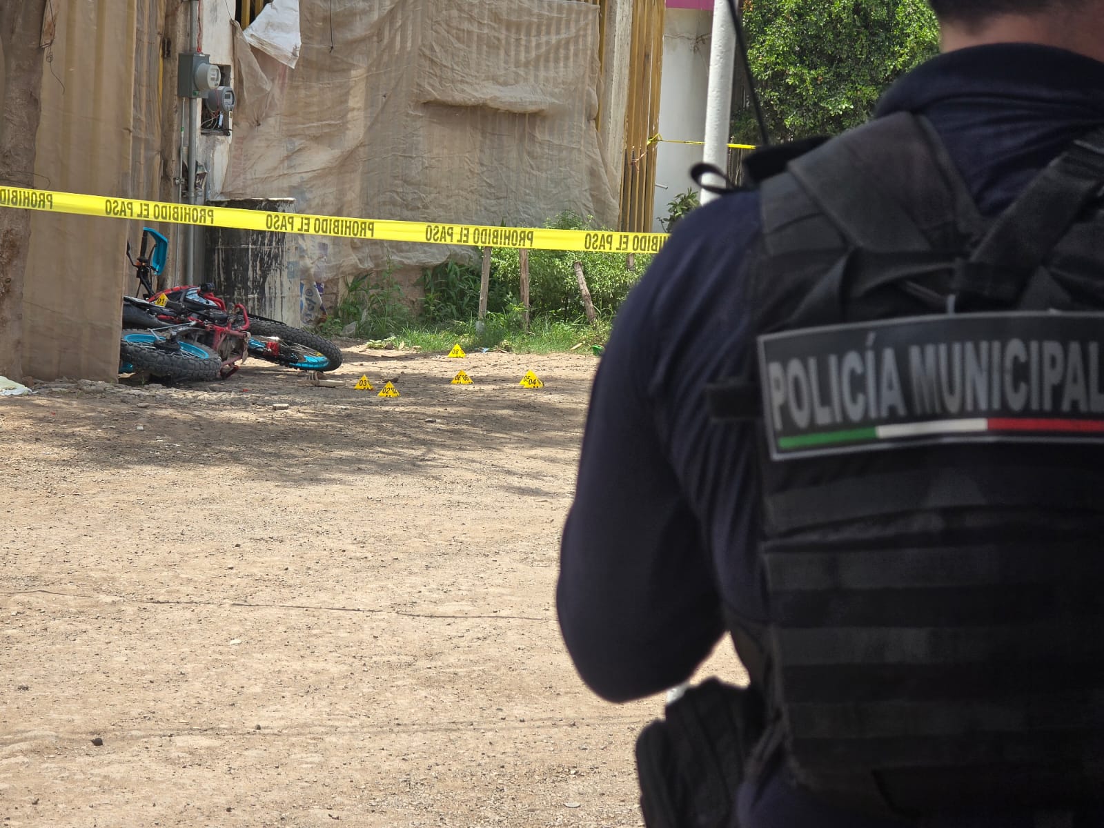 Luis Antonio es el motociclista asesinado a balazos en Aguaruto, Culiacán