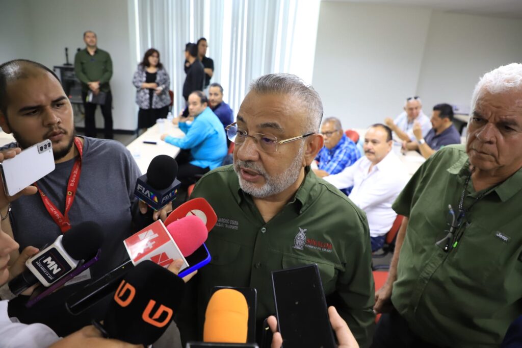 Marco Antonio Osuna Moreno, titular de la Dirección de Vialidad y Transportes (DVyT) del Gobierno del Estado.