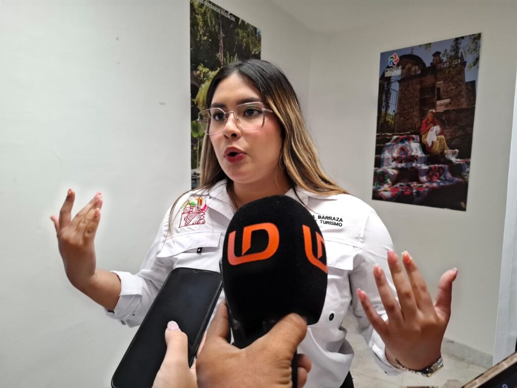 María Barraza Morán, directora de Turismo.