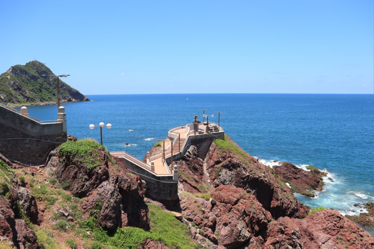 Mirador en Mazatlán.