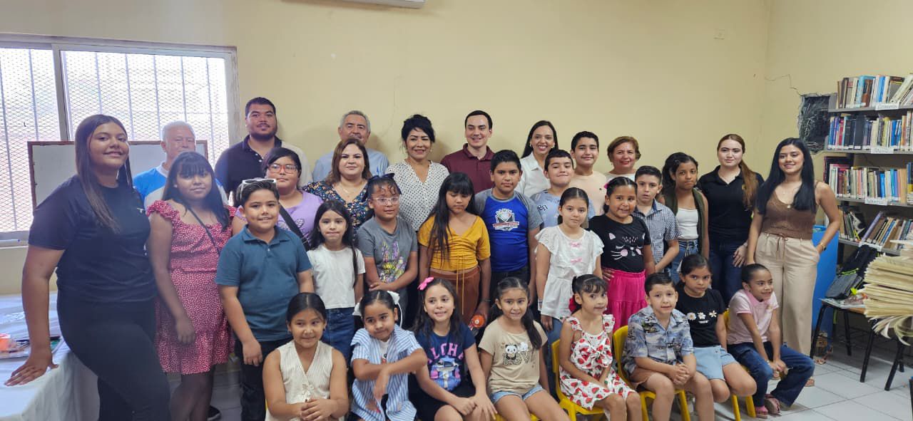 Clausura del curso de verano “Mis Vacaciones en la Biblioteca” en Juan José Ríos.