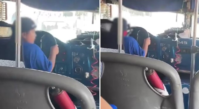 VIDEO: Niño al volante de transporte público en Durango desata polémica en redes sociales
