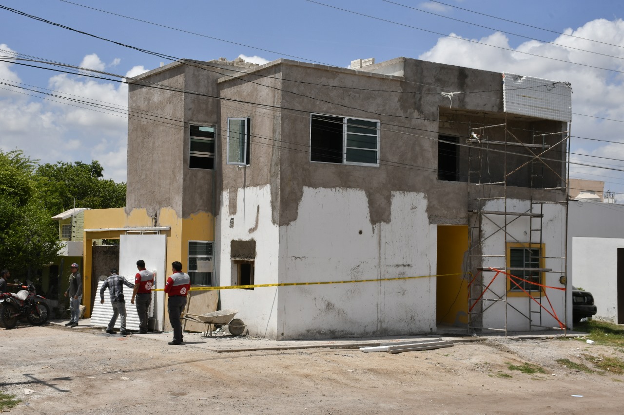 Obra suspendida por Protección Civil en Salvador Alvarado.
