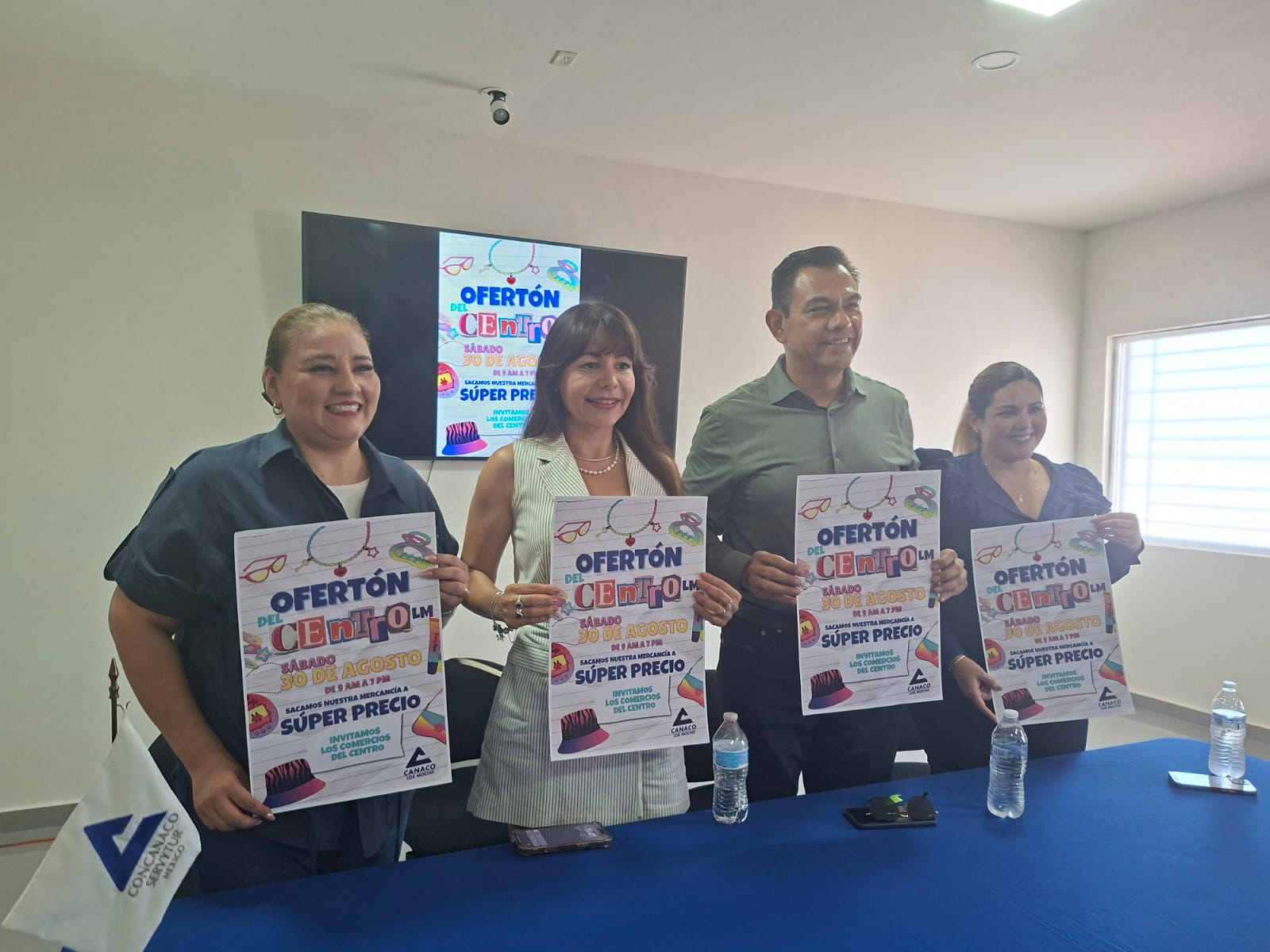 Canaco lanza la estrategia Ofertón del Centro en Los Mochis